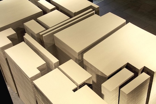 D�rte_Behn_1703-N_Objekt3_2013_Wellpappe_165x210x365cm