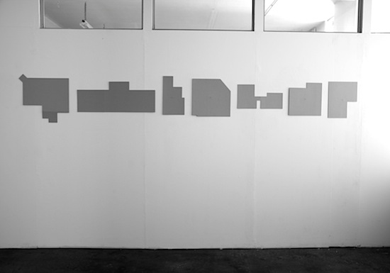 D�rte_Behn__Grundrissschablonen_2010_Graupappe_280x60cm